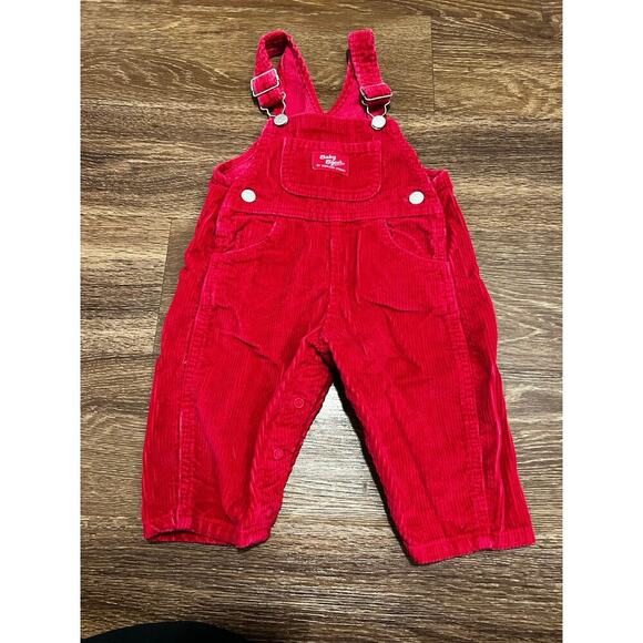 OshKosh B'gosh Other - Vintage Osh kosh Baby Bgosh Corduroy Bib Overalls